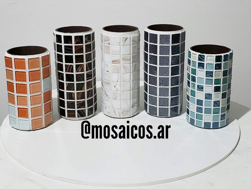 Vasos em Mosaico